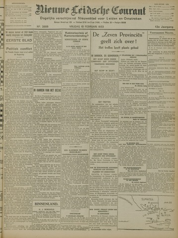 Nieuwe Leidsche Courant 1933-02-10