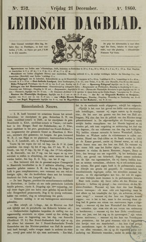 Leidsch Dagblad 1860-12-21
