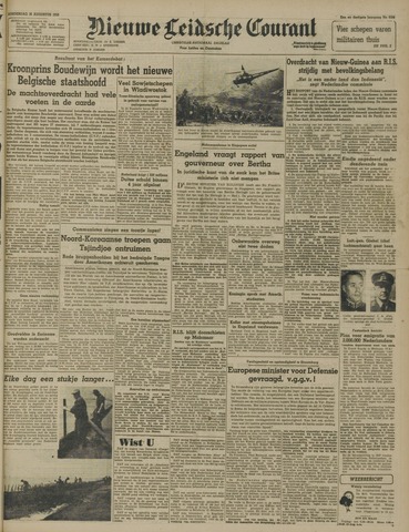 Nieuwe Leidsche Courant 1950-08-10