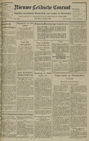 Nieuwe Leidsche Courant 1940-05-28