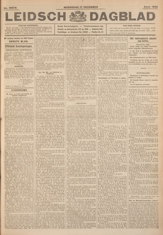 Leidsch Dagblad 1924-12-17