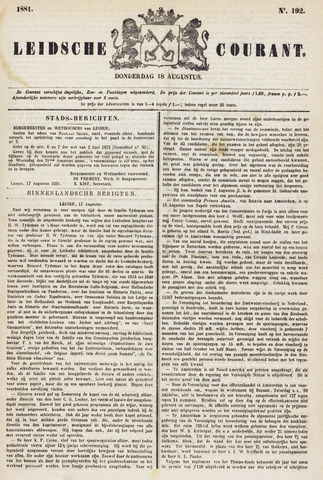Leydse Courant 1881-08-18