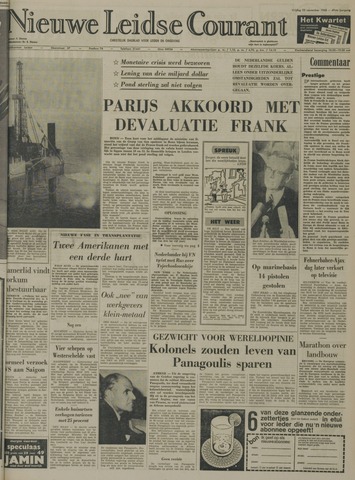 Nieuwe Leidsche Courant 1968-11-22