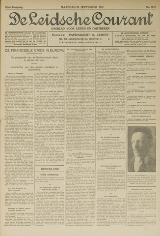 Leidsche Courant 1931-09-28