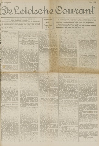 Leidsche Courant 1913-08-13