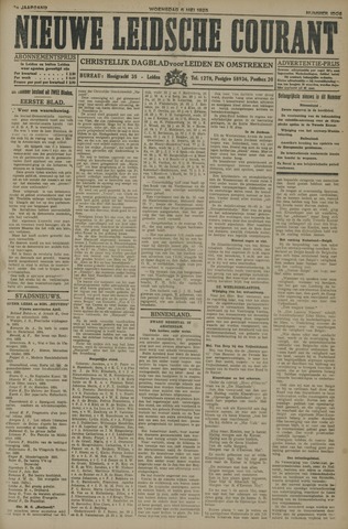 Nieuwe Leidsche Courant 1925-05-06