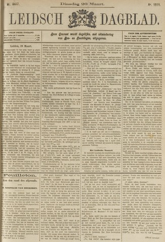 Leidsch Dagblad 1888-03-20