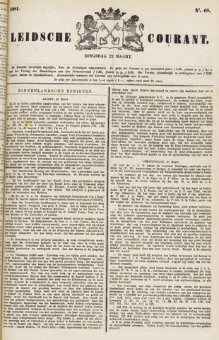 Leydse Courant 1881-03-22
