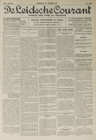 Leidsche Courant 1937-10-20