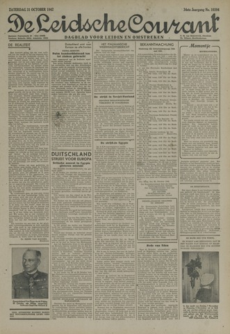 Leidsche Courant 1942-10-31
