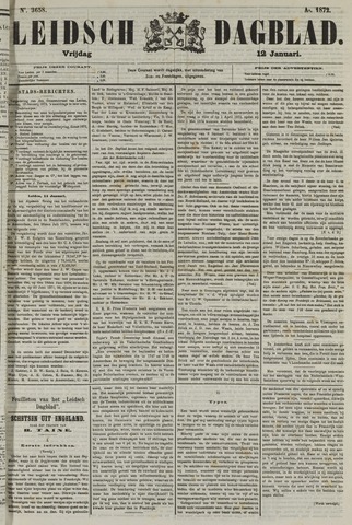 Leidsch Dagblad 1872-01-12