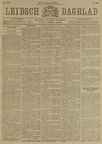 Leidsch Dagblad 1903-05-06