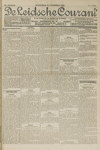 Leidsche Courant 1924-12-10