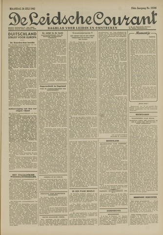 Leidsche Courant 1942-07-20