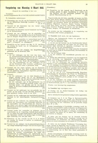 Handelingen van de Raad 1940-03-11