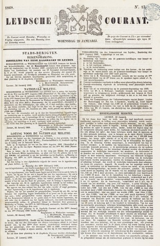 Leydse Courant 1868-01-29