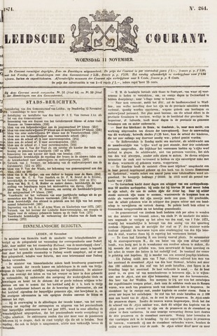 Leydse Courant 1874-11-11