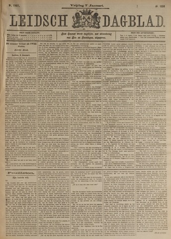 Leidsch Dagblad 1898-01-07