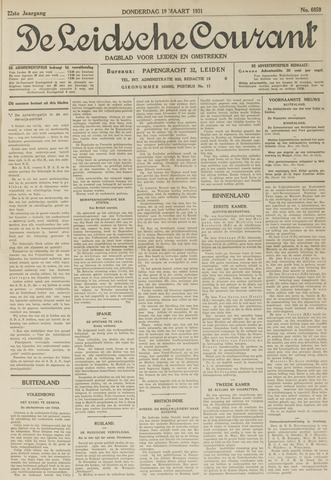 Leidsche Courant 1931-03-19