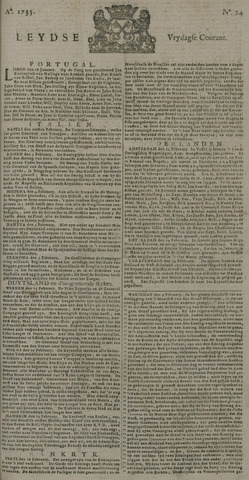Leydse Courant 1735-02-25