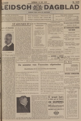 Leidsch Dagblad 1939-05-20