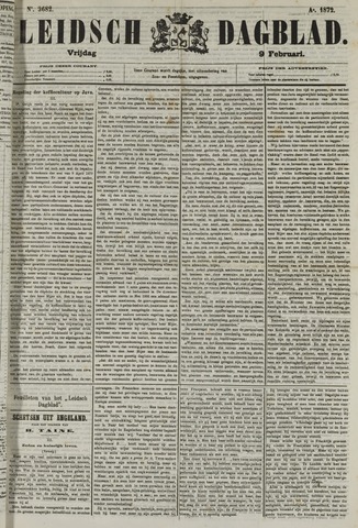 Leidsch Dagblad 1872-02-09