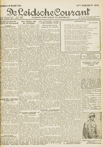 Leidsche Courant 1943-03-20
