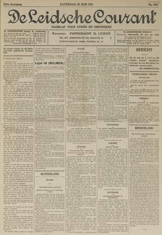 Leidsche Courant 1931-06-20