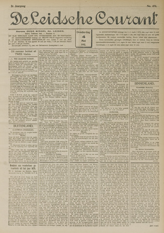 Leidsche Courant 1911-05-04