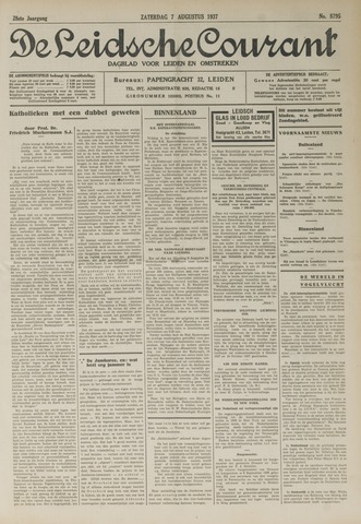 Leidsche Courant 1937-08-07