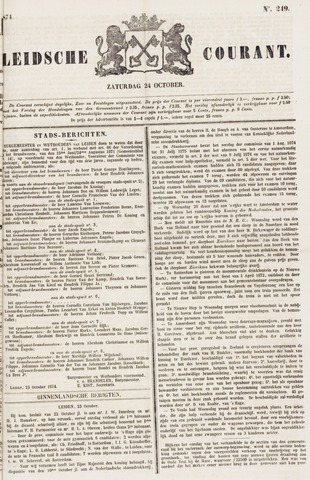 Leydse Courant 1874-10-24