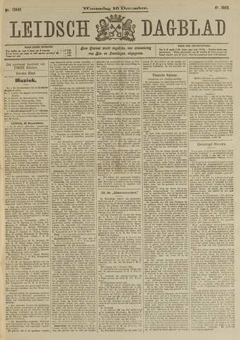 Leidsch Dagblad 1903-12-16