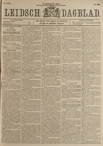 Leidsch Dagblad 1898-05-27