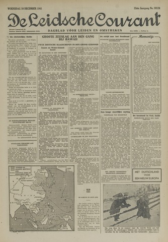Leidsche Courant 1941-12-10