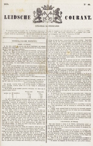 Leydse Courant 1874-02-24