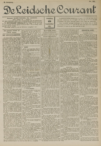 Leidsche Courant 1911-09-19