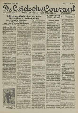 Leidsche Courant 1942-10-05