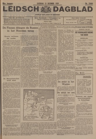 Leidsch Dagblad 1939-12-23
