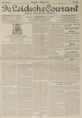 Leidsche Courant 1937-02-08