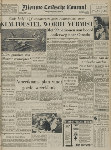 Nieuwe Leidsche Courant 1958-08-14