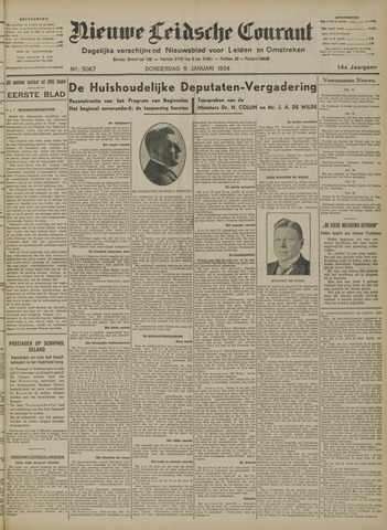 Nieuwe Leidsche Courant 1934-01-11