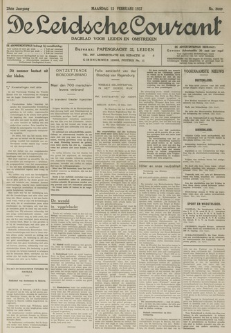 Leidsche Courant 1937-02-15