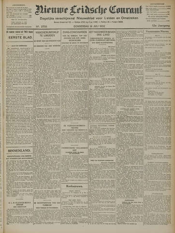 Nieuwe Leidsche Courant 1932-07-14