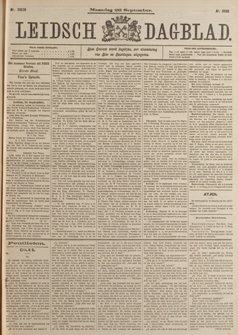 Leidsch Dagblad 1898-09-26