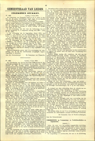 Handelingen van de Raad 1913-06-03
