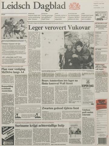 Leidsch Dagblad 1991-11-18