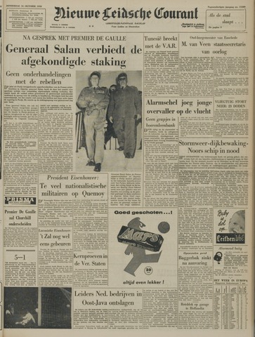 Nieuwe Leidsche Courant 1958-10-16