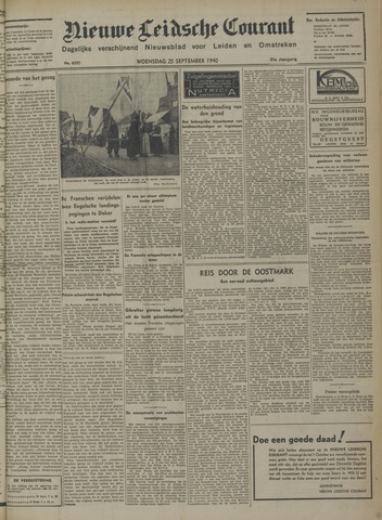 Nieuwe Leidsche Courant 1940-09-25