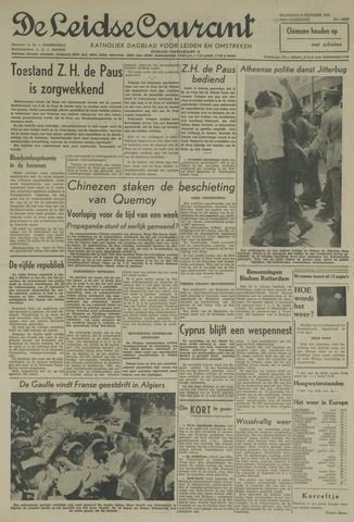 Leidse Courant 1958-10-06
