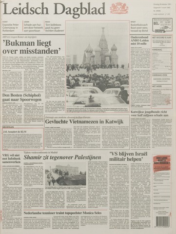 Leidsch Dagblad 1991-10-29